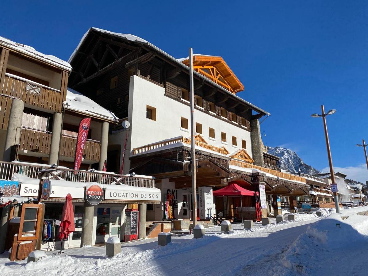Montgenèvre L'Etesy, Pied Des Pistes Et Spa מראה חיצוני תמונה