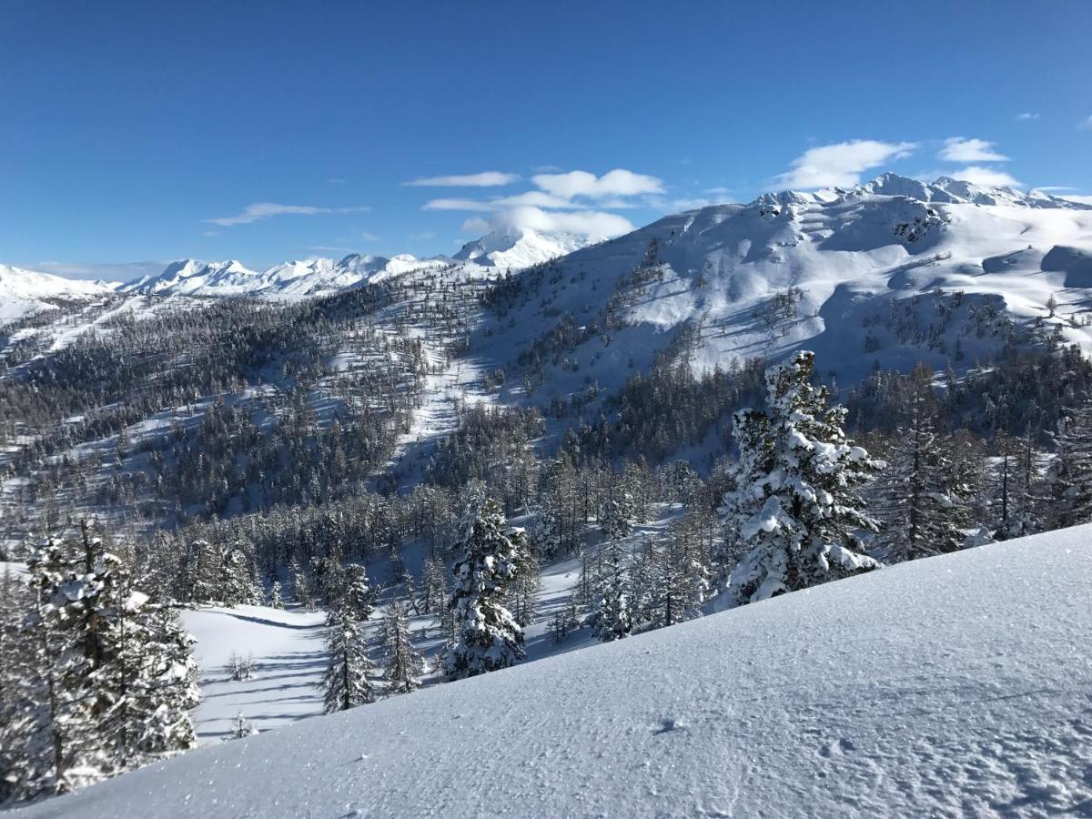 Montgenèvre L'Etesy, Pied Des Pistes Et Spa מראה חיצוני תמונה