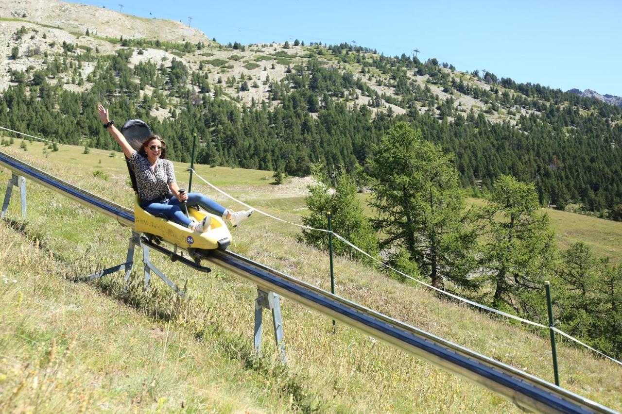 Montgenèvre L'Etesy, Pied Des Pistes Et Spa מראה חיצוני תמונה